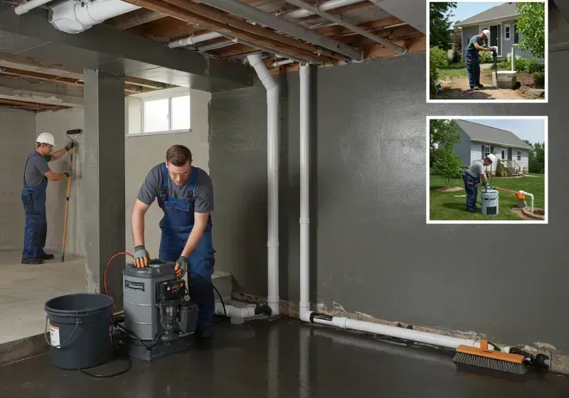 Basement Waterproofing and Flood Prevention process in Salmon Creek, WA